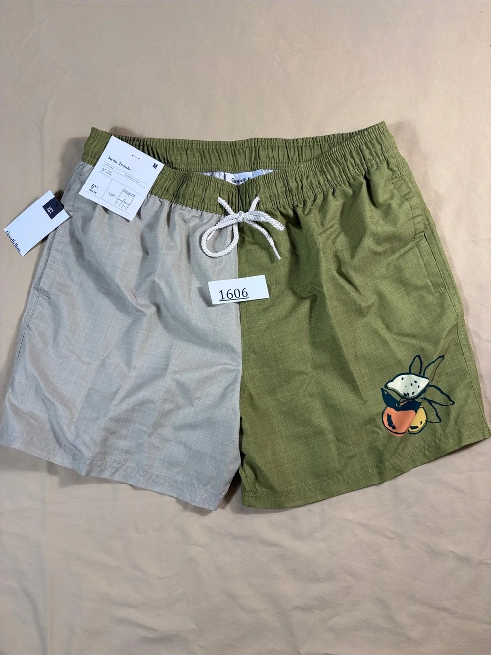 Summer Beachwear Men’s M Swim Trunks 5